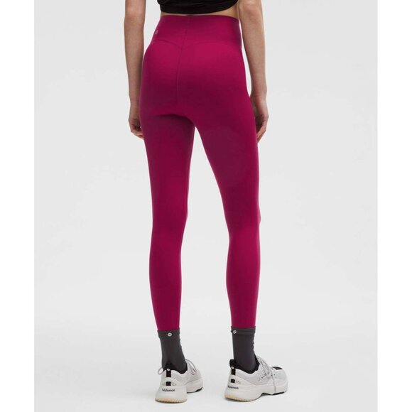 Lululemon Glow Up Super-High-Rise Tight 25" in Magenta Smoke Size 6 New - Picture 6 of 10